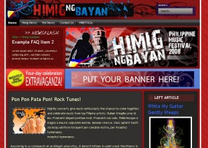 Himig ng Bayan hosted at BNS Hosting